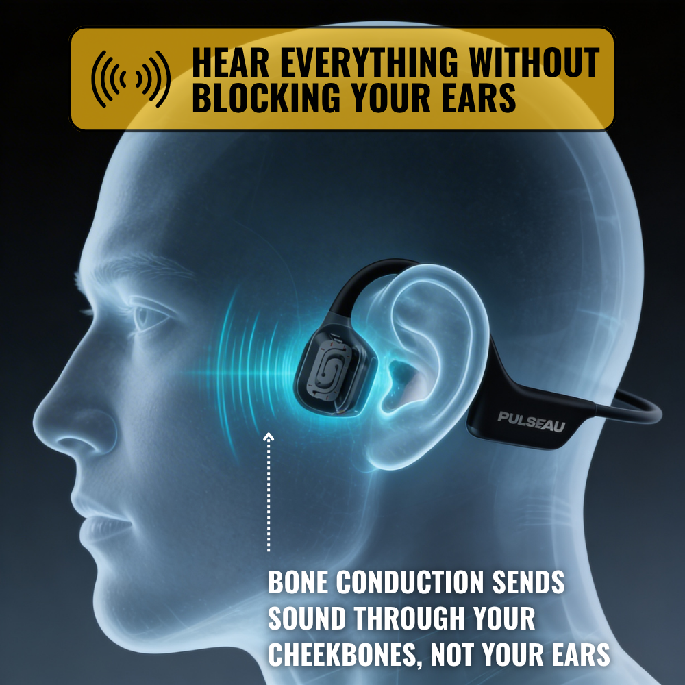PulseAudio Pro - Bone Conduction Headphones