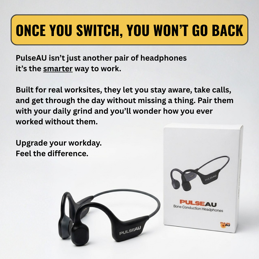 PulseAudio Pro - Bone Conduction Headphones